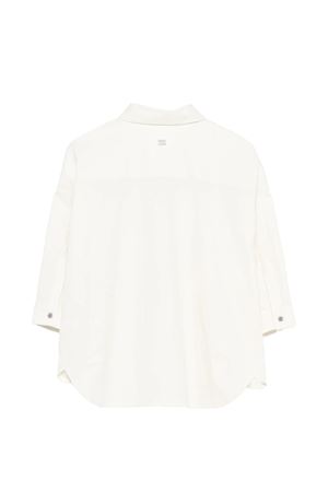 Camicia in misto cotone bianco DOUUOD KIDS | DY5A90P0589101